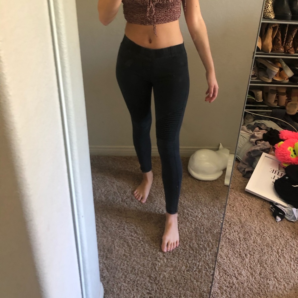 Boutique Jeggings with Zipper